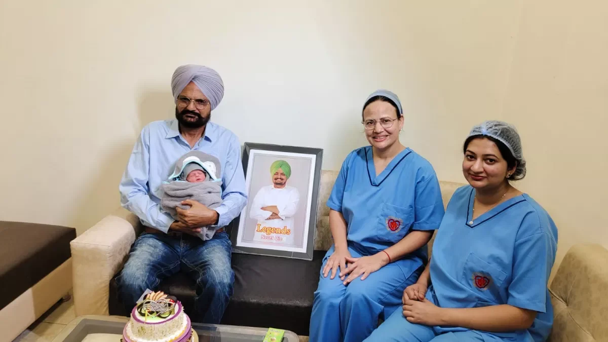 Sidhu Moosewala’s mother gives birth to his baby brother at 58