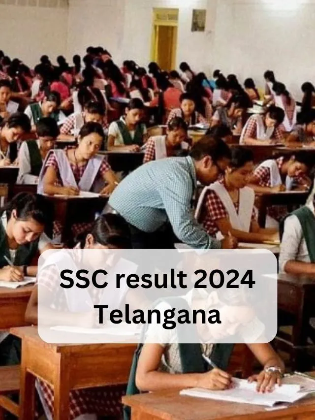SSC result 2024 Telangana