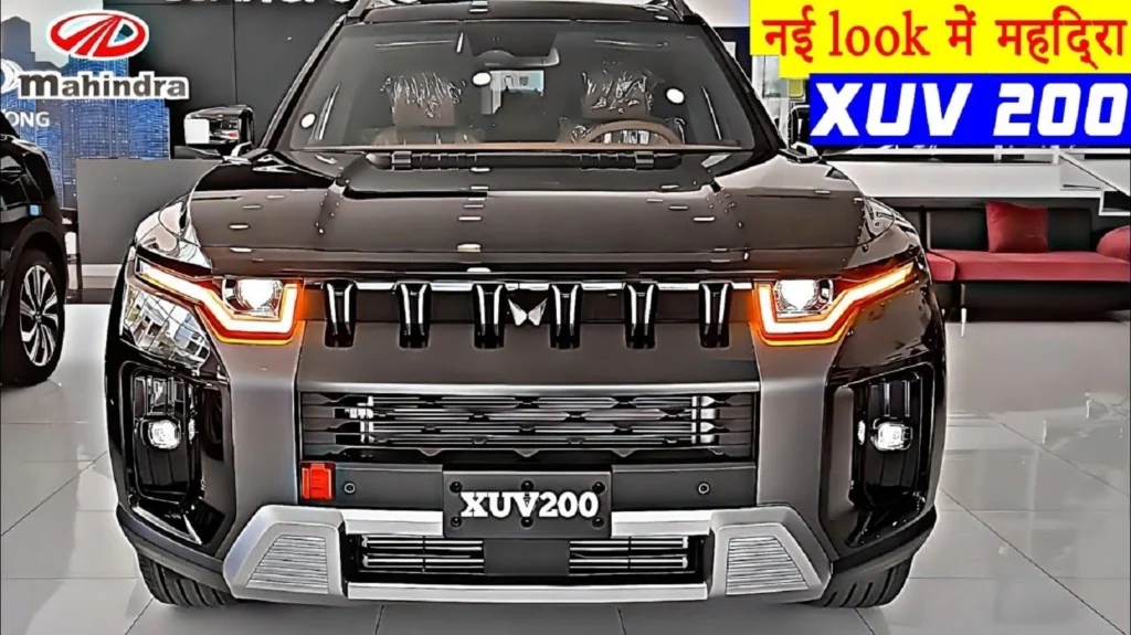 Advanced features of New Mahindra XUV 200