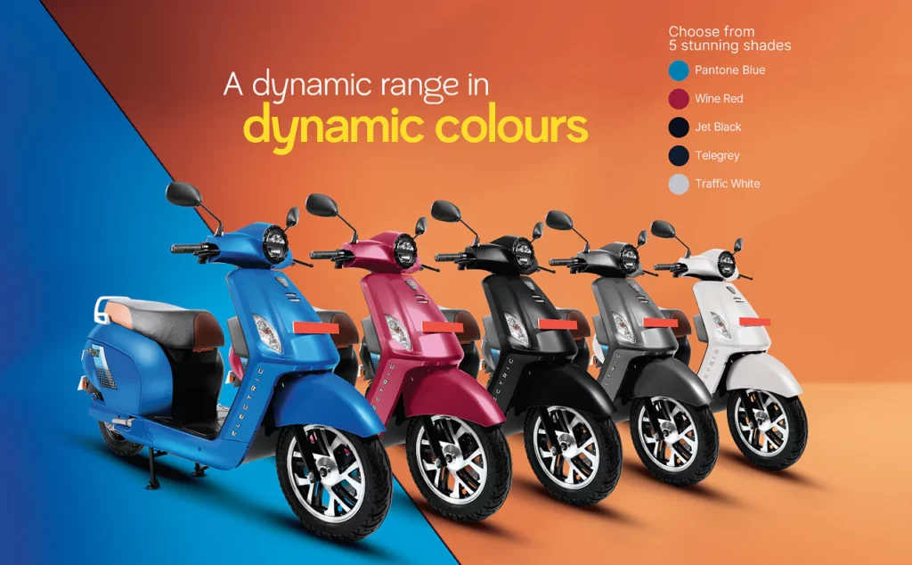 Godawari Eblu Feo Electric Scooter Colors