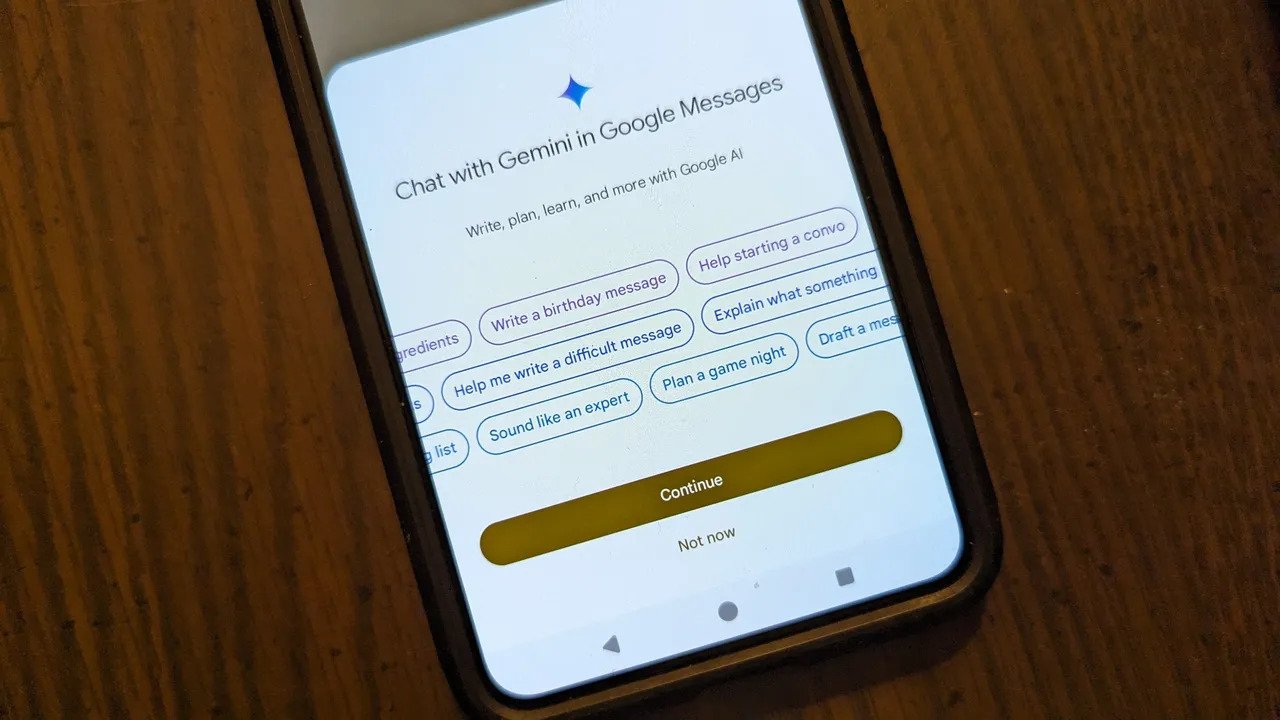 How to Use Google Gemini in Messages