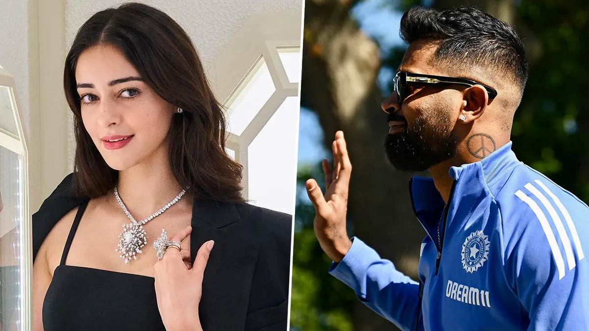 Hardik Pandya and Ananya Pandey