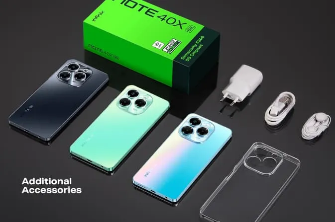 Infinix Note 40X 5G Accessories